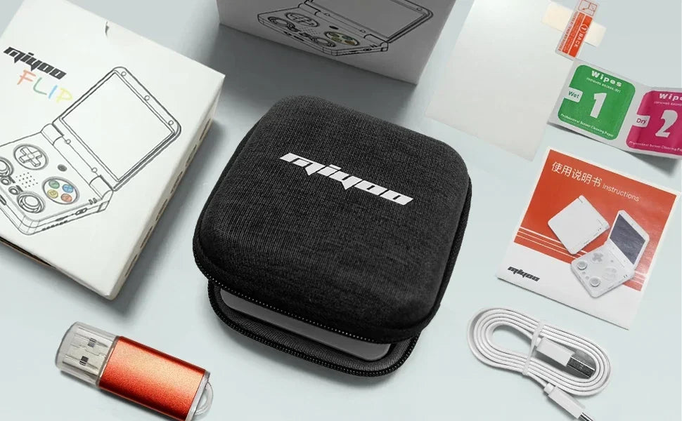 Brand Miyoo Flip V2 Handheld Game Players Ips