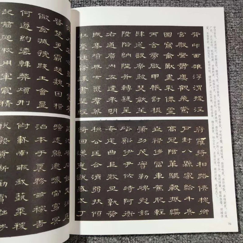 Multiple Styles Calligraphy Copybooks Chinese Thousand