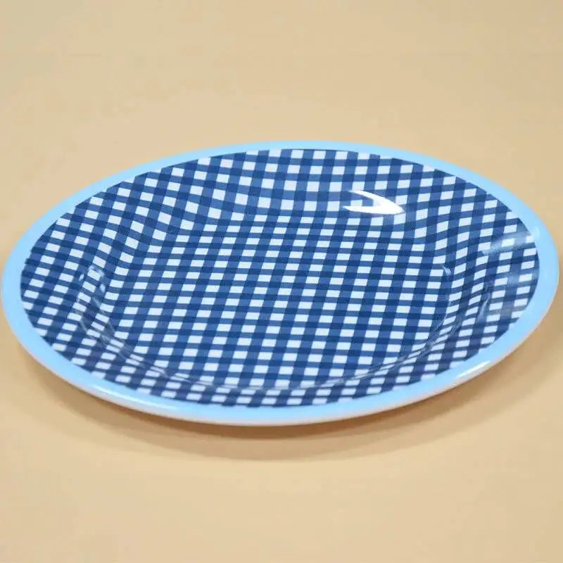 9in Imitation Porcelain Dinner Plate Serving Cake Tray