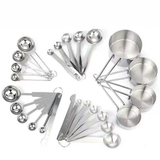 Stainless Steel Measuring Spoon 4/6/7/8 Scale Measuring Ruler