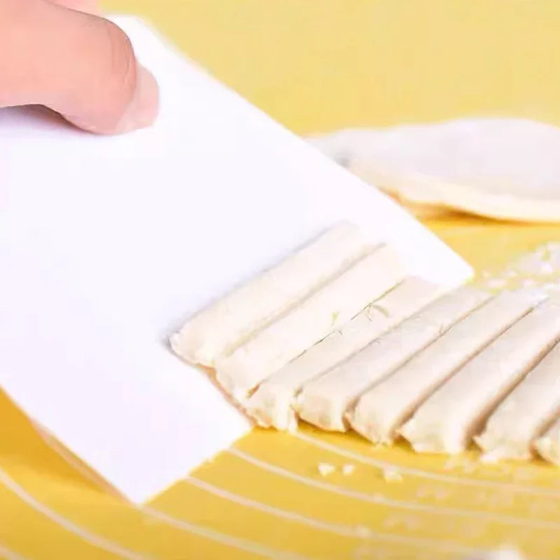 Multipurpose Dough Cutter Bowl Scraper Bread Dough Fondant