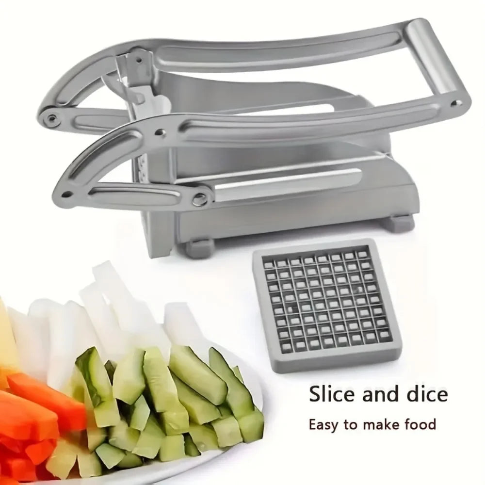 Stainless Steel Potato Cutter Multi-Purpose Cucumber Potato