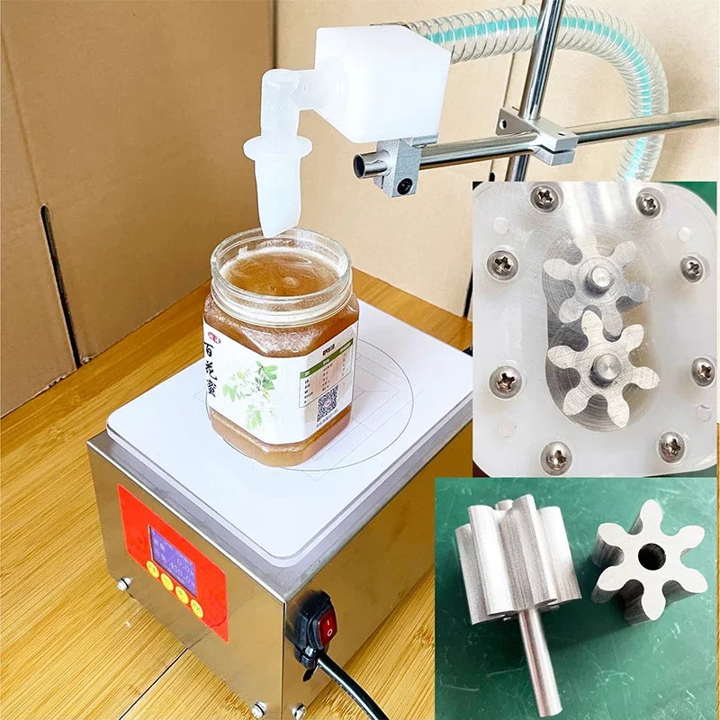 5kg Smart Honey Filling Machine Commercial Gear Pump