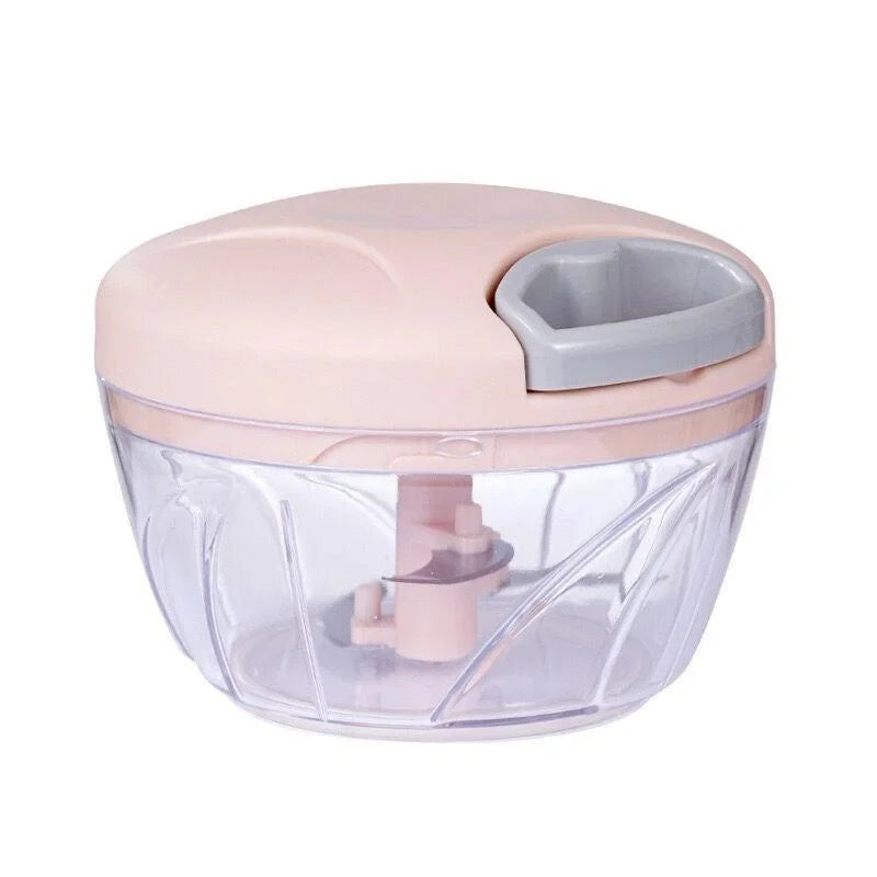 500/900ml Hand Chopper Rope Food Processor Silcer Shredder