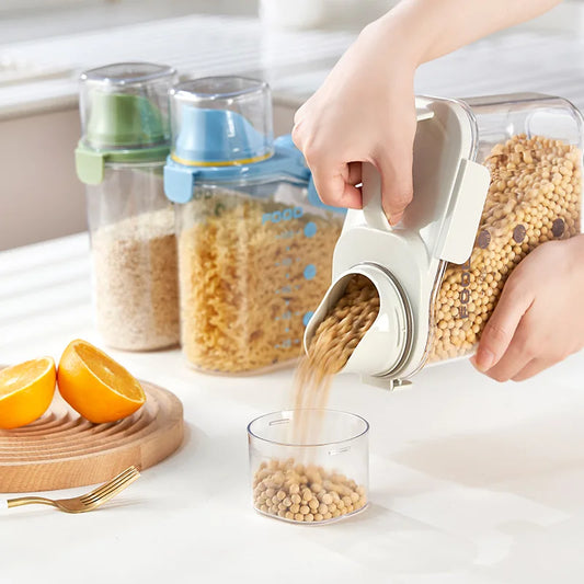Airtight Food Storage Containers Cereal Dispenser Cereal