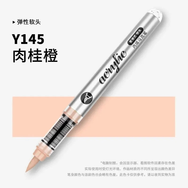 Grasp 120/1 Colors Acrylic Markers Brush Tip Paint