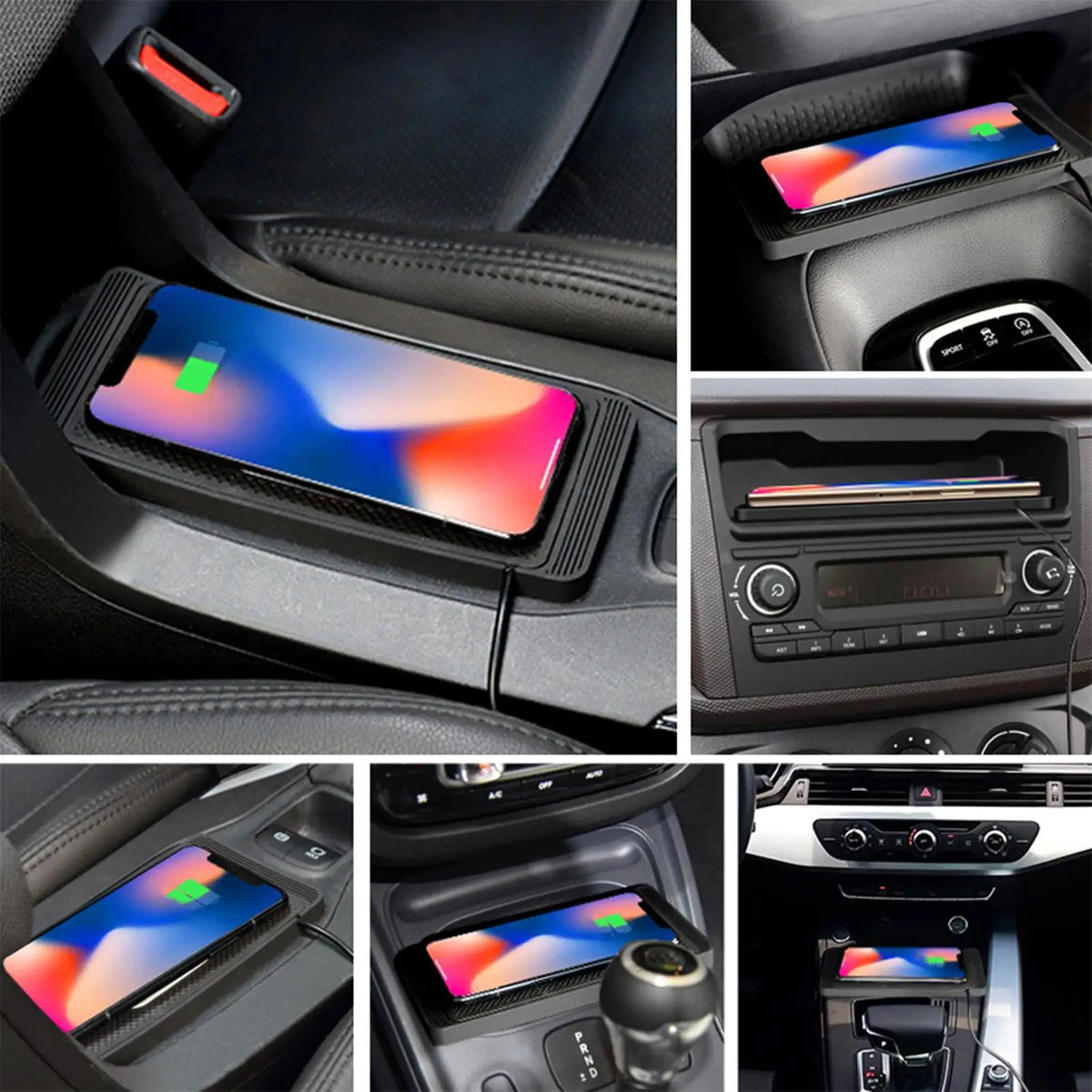 Car Wireless Charging Pad 15w Wireless Auto Phone