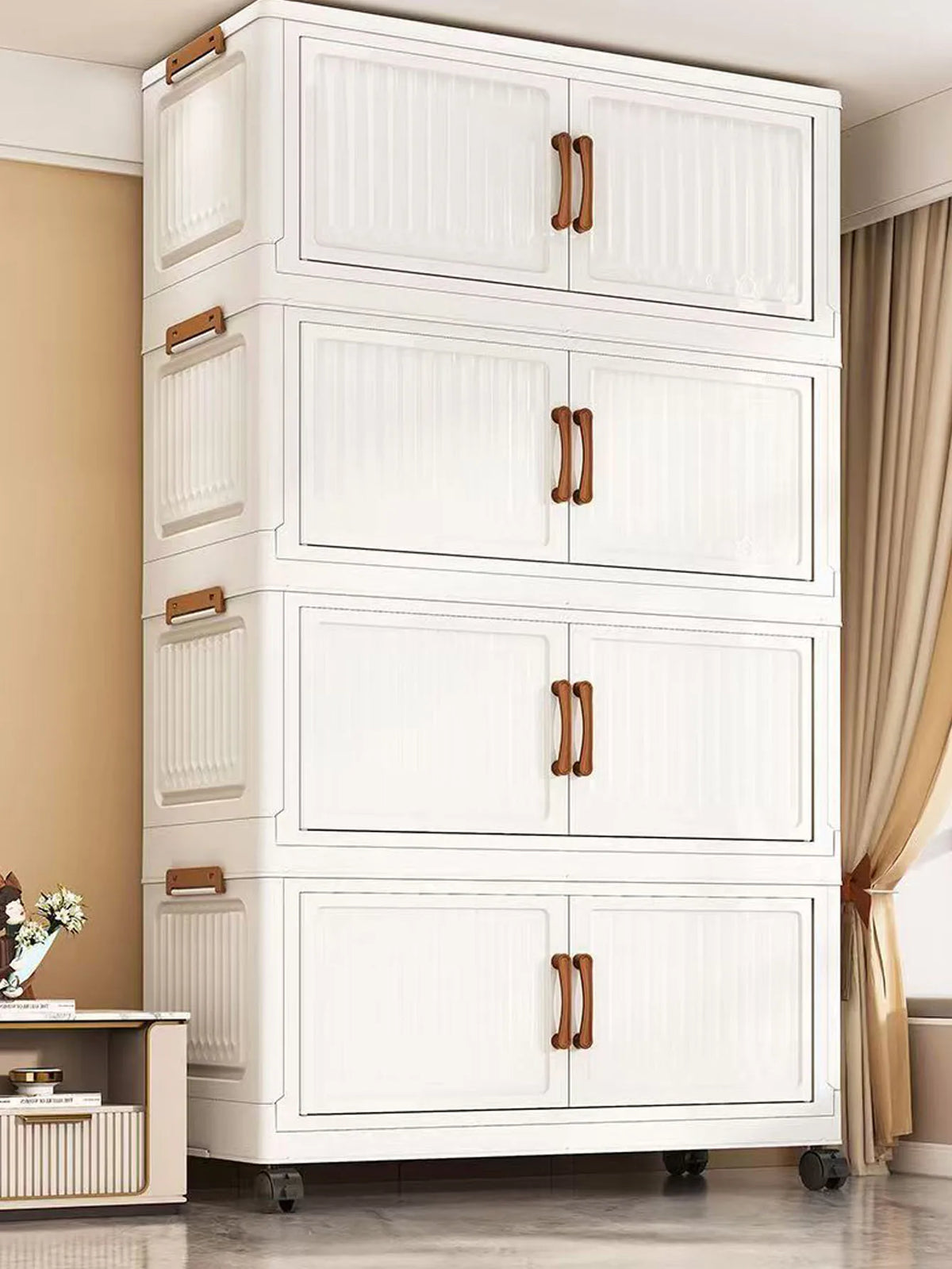 Multi Specification Storage Cabinet Folding Cabinet Clothes Snack