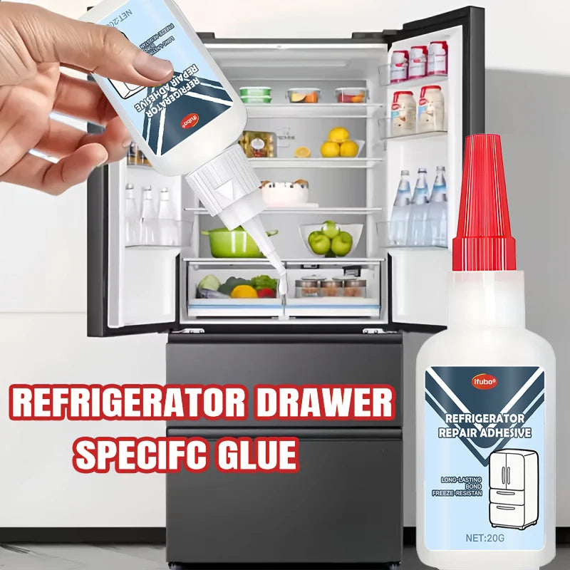Refrigerator Drawer Repair Glue Fast Drying Transparent Glue
