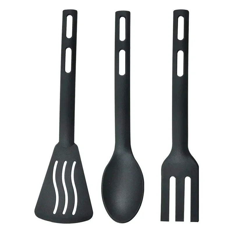 1/3pcs Nylon Utensils Cooking Slotted Turner Solid Spoon