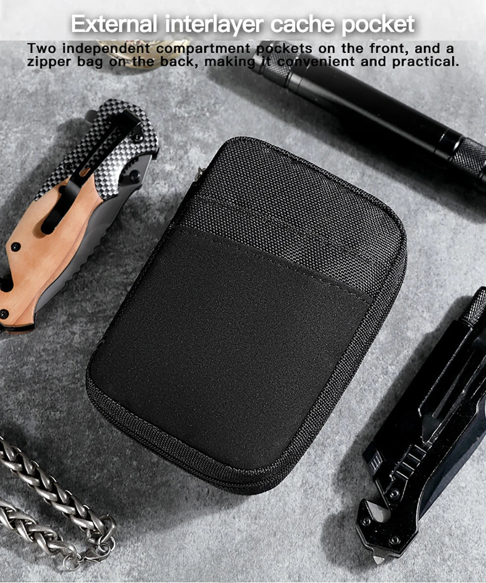 Outdoor Edc Organizer Pouch Pocket Bag Men Utility