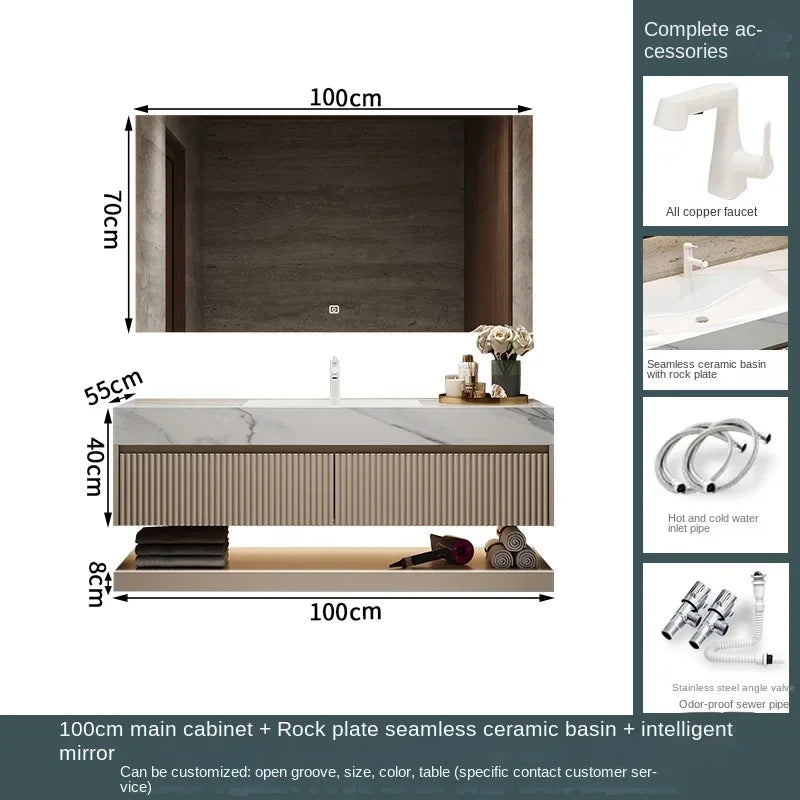 Combination Organisers Bathroom Cabinet Storage Basin Countertop