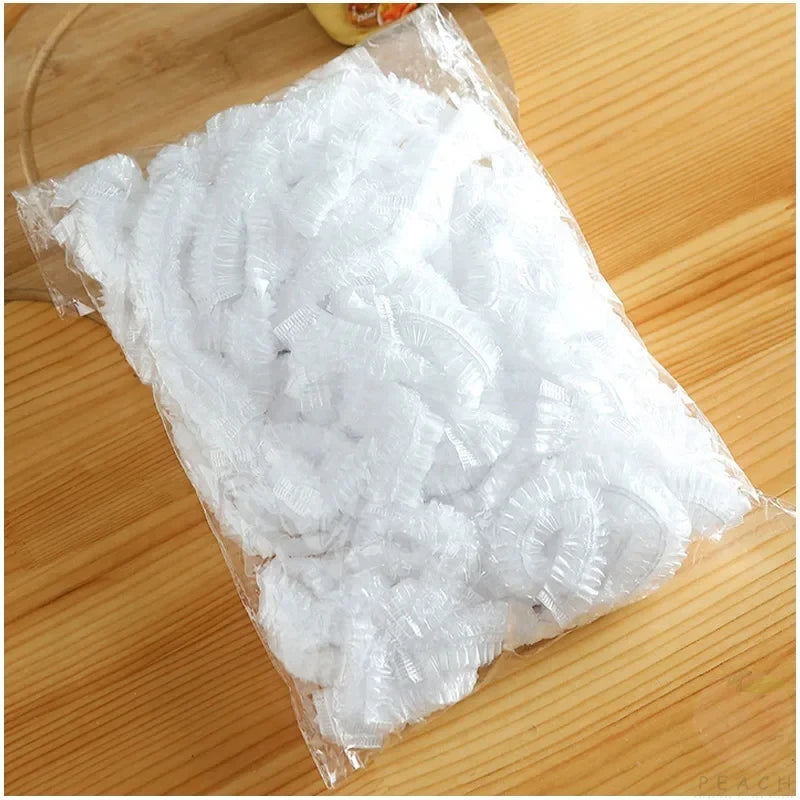 100pcs Disposable Fresh-Keeping Cover Plastic Food Storage Covers
