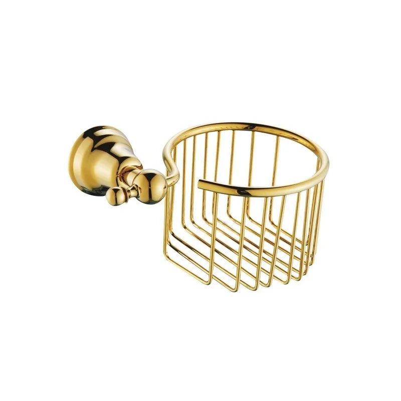 Bathroom Bathroom Shelf Gold Paper Holder Towel Bar