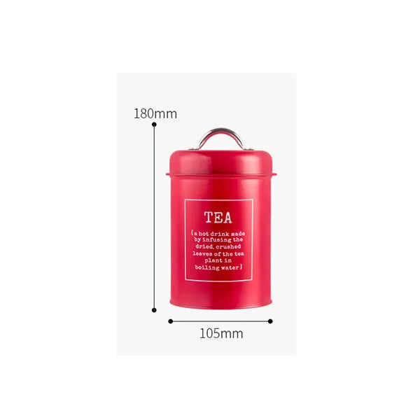 Canisters Coffee Tea Sugar Flour Metal Tin Jars