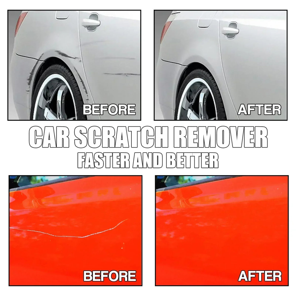 Car Scratch Remover Car Polishing Paste Sponge Car