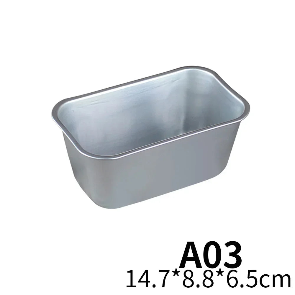 Size Aluminium Loaf Pan Rectangle Baking Cake Mold