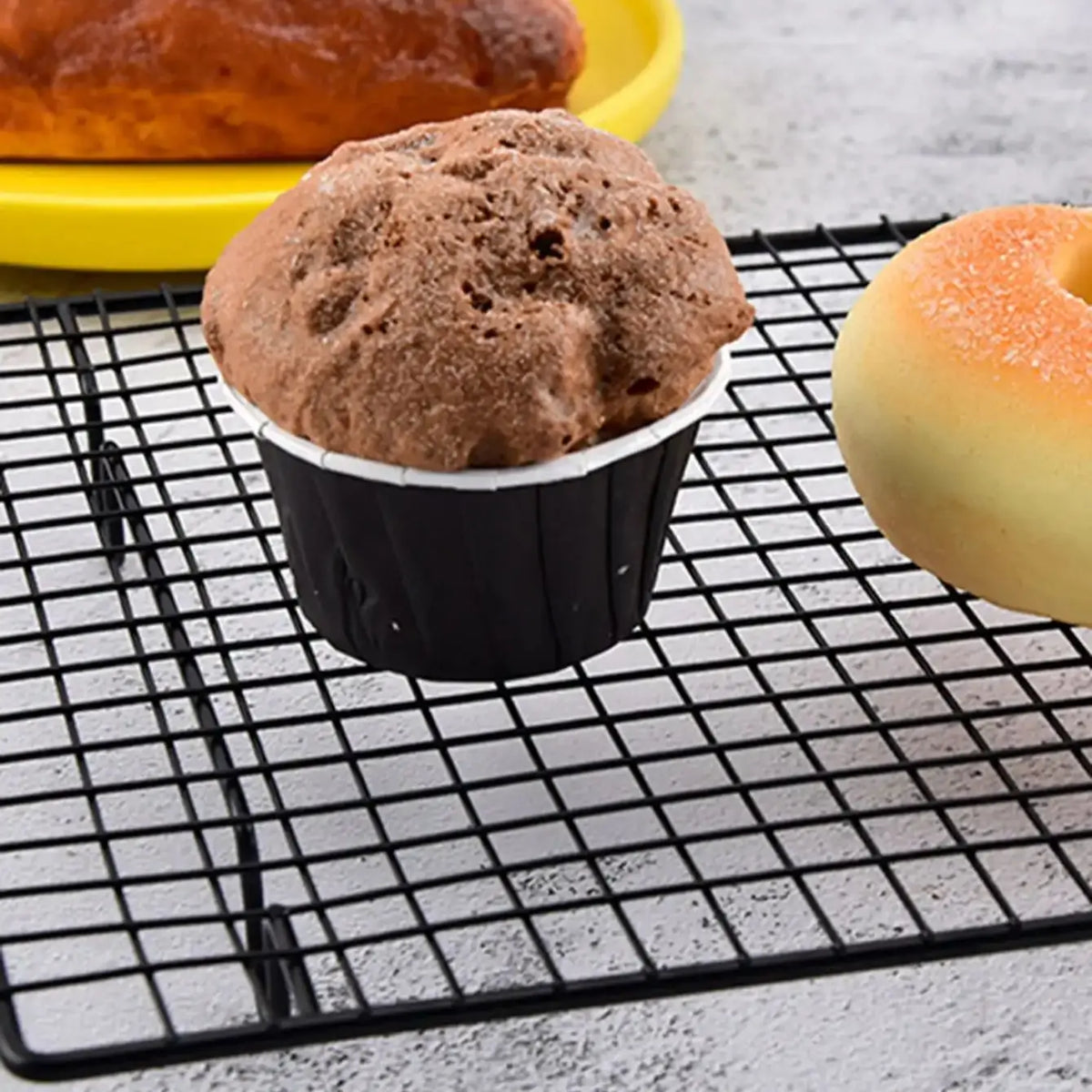 1pc-High Carbon Steel Nonstick Cake Cooling Rack Cooling