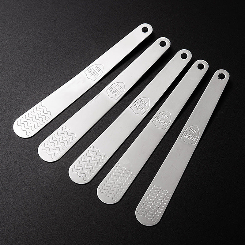 2pcs Dumpling Spoon Stainless Steel Flat Stuffing Shovel