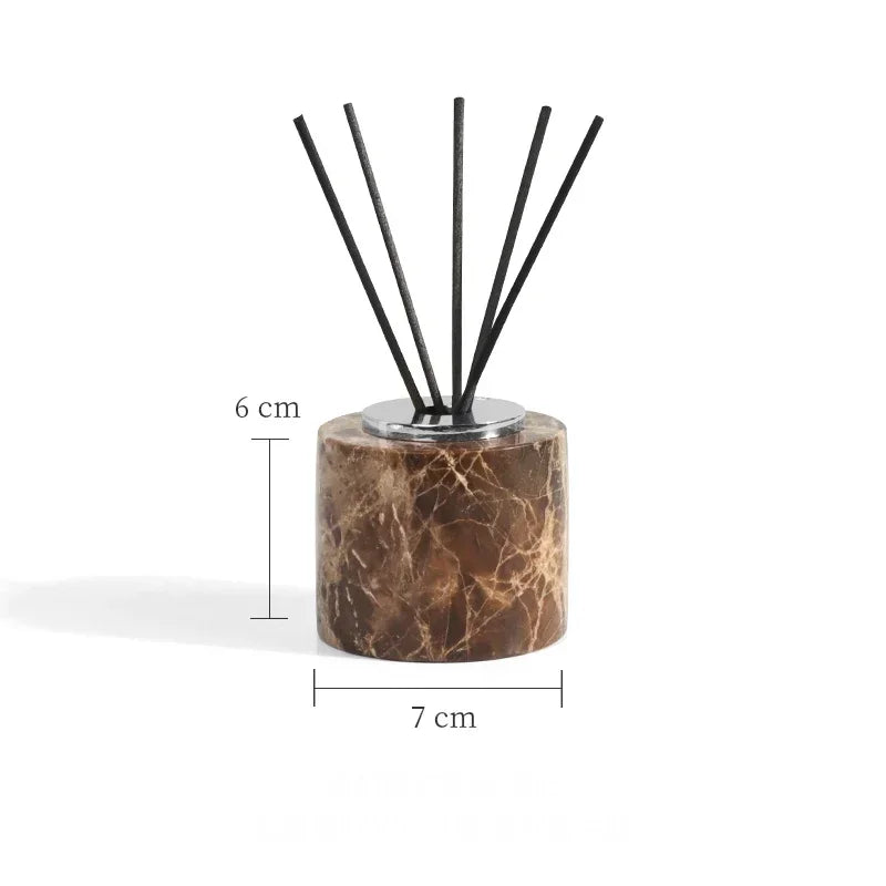 Emperador Dark Natural Marble Bathroom Brown Luxury Toothbrush