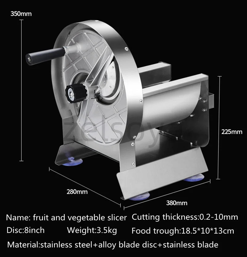Lemon Slicer Potato Slicer Commercial Multi-Functional Slicing