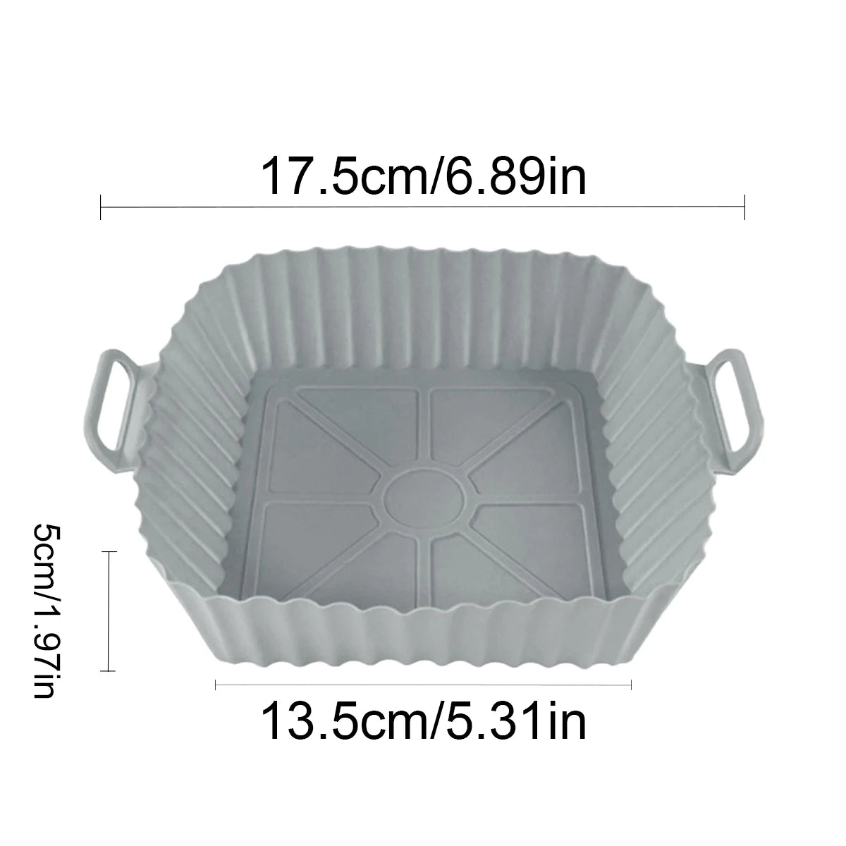 Air Fryer Silicone Liners Pot Airfryer Basket Cooking
