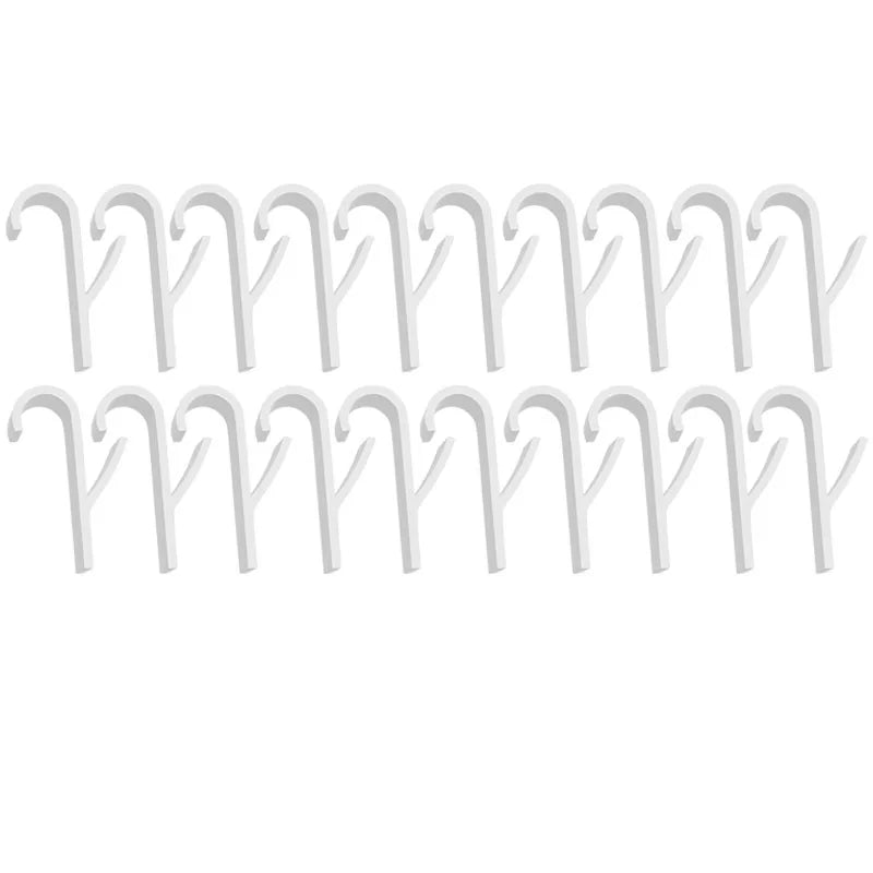 1/40pcs Bathroom Hanger Clips Heated Towel Radiator Rail