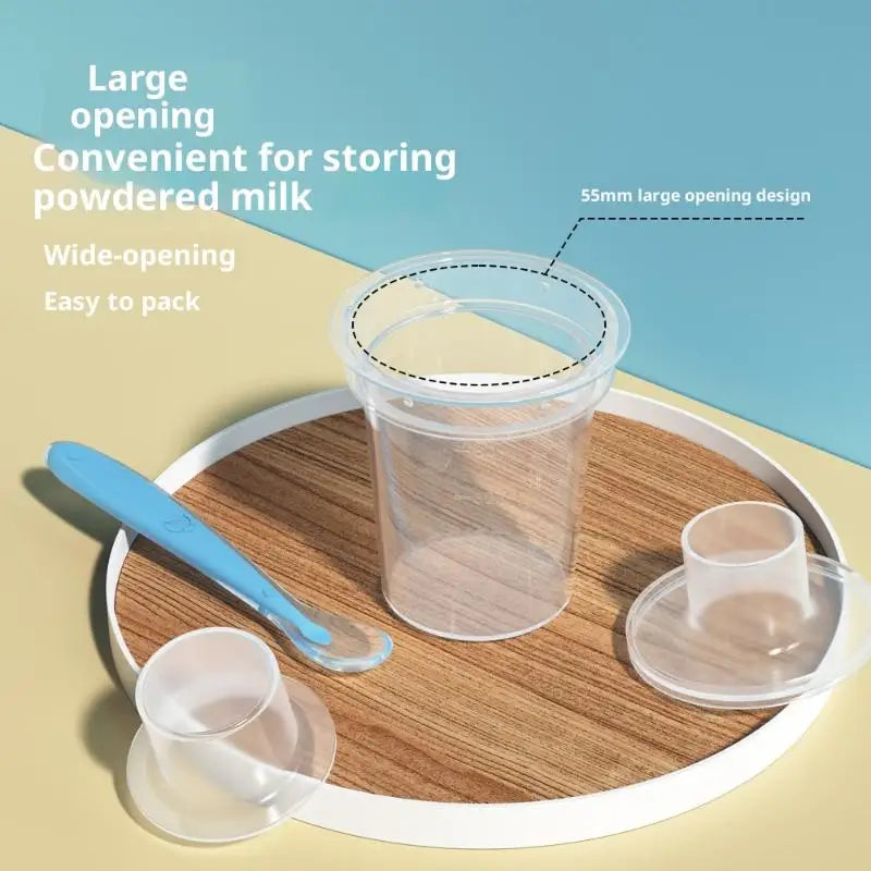 -1set 80ml Baby Milk Powder Dispenser Baby Food