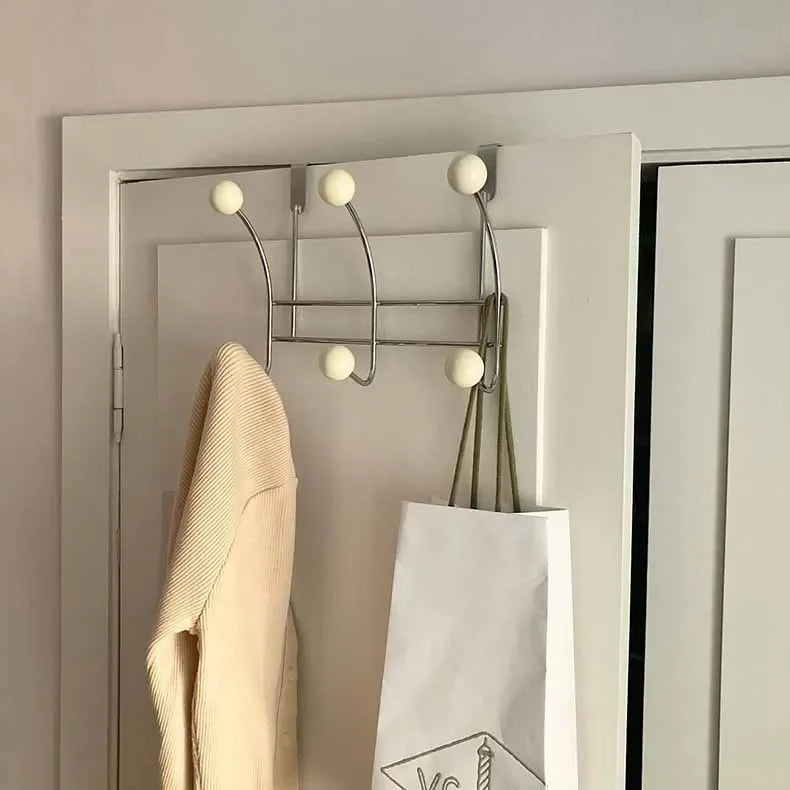 Door Hook Hanging Coat Rack Without Drilling Bedroom