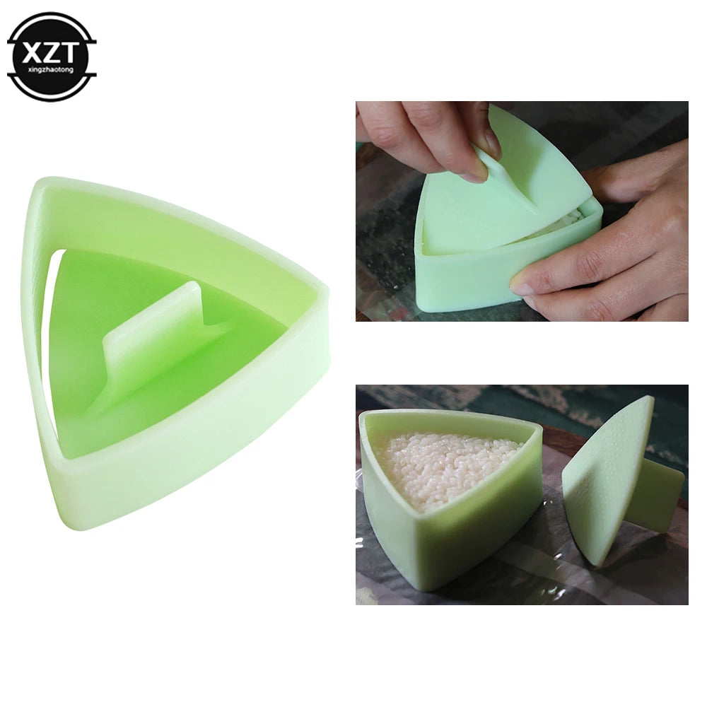 1pc Triangular Plastic Diy Sushi Rice Ball Maker