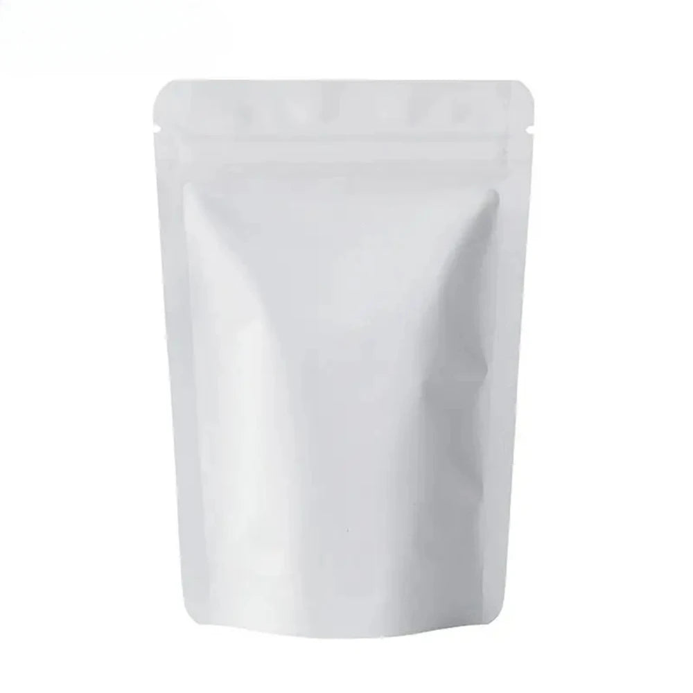 100pcs Durable Moisture Proof Zipper Seal Mylar Bags