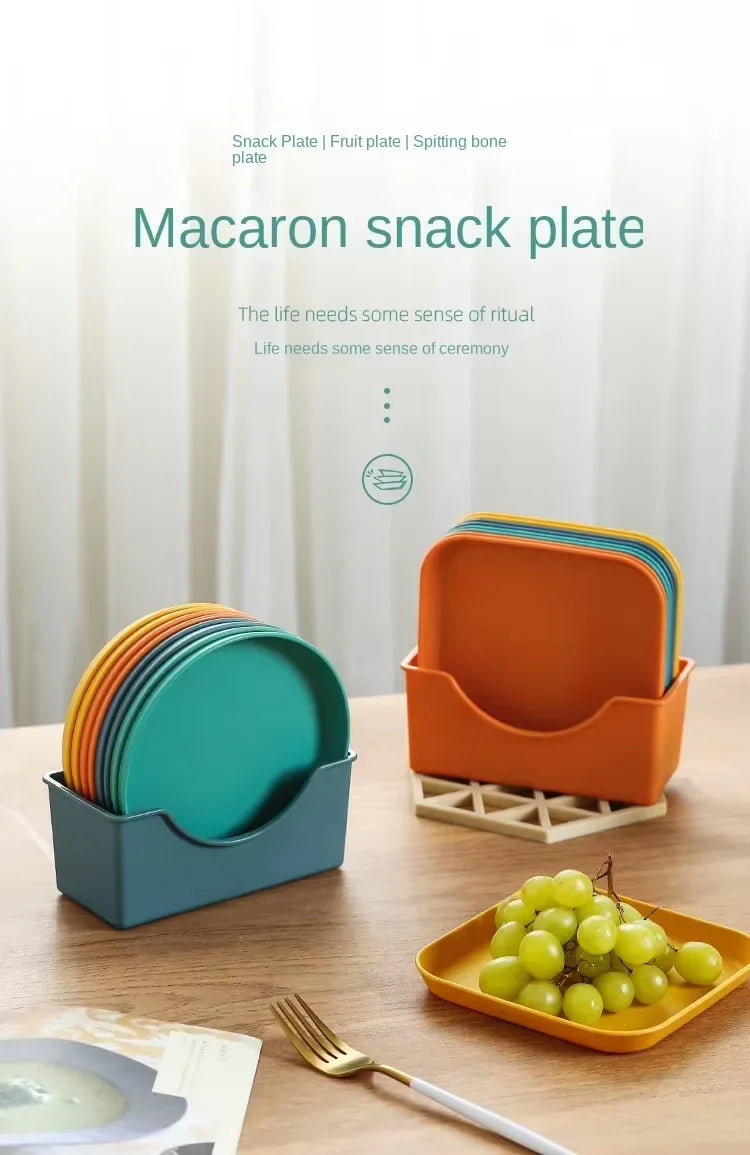-Selling Plastic Bone-Spitting Dish Elegant & Practical Serving