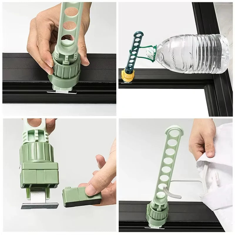 1pcs Travel Clothes Hanger Window Frame Hanging Drying
