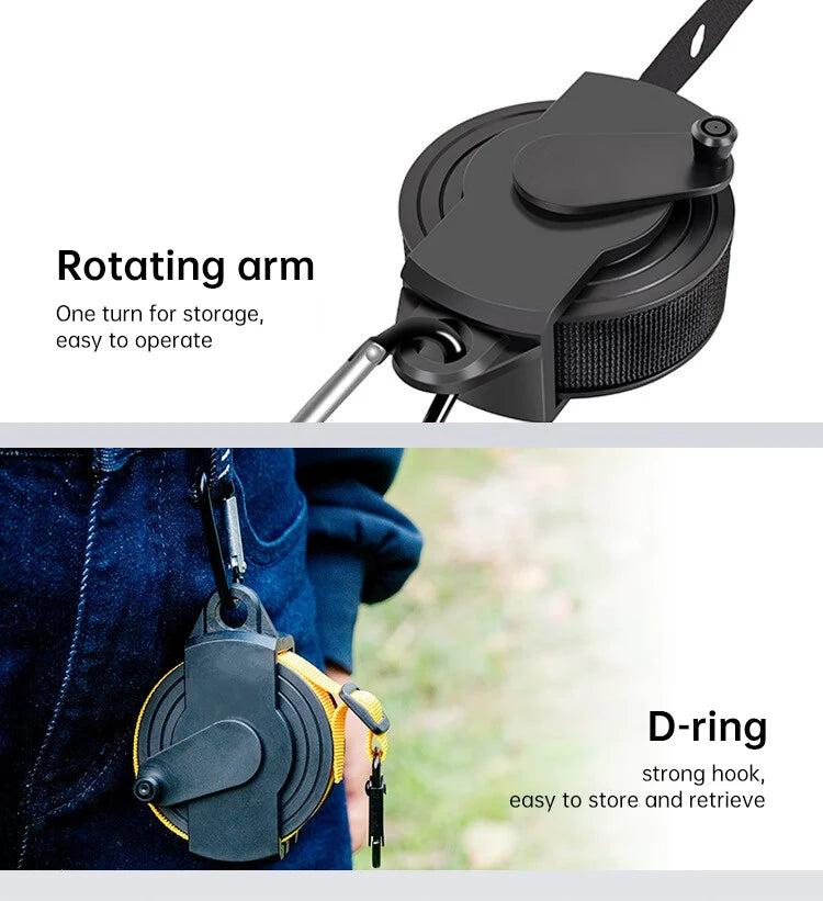 6m Retractable Car Drying Multi-Function Drying Rack Self-Driving
