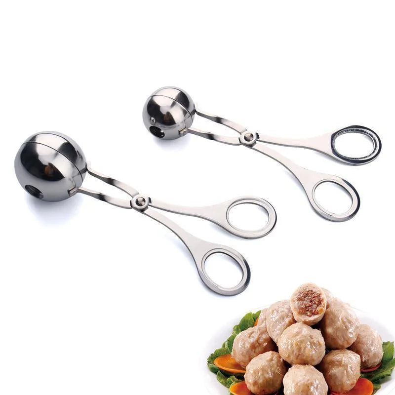 Meat Ball Maker Stainless Steel Clip Round Rice