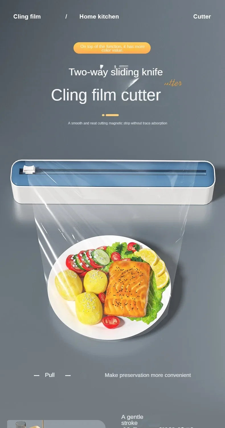 In Food Film Dispenser Wrap Dispenser Cutter Storage