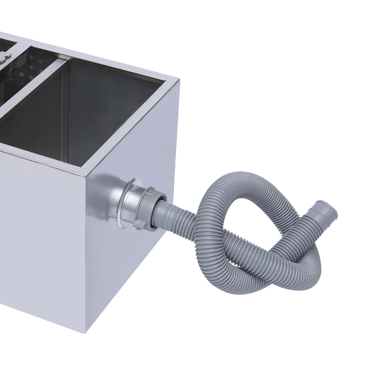Silver Stainless Steel Grease Trap Interceptor Restaurant Baffles