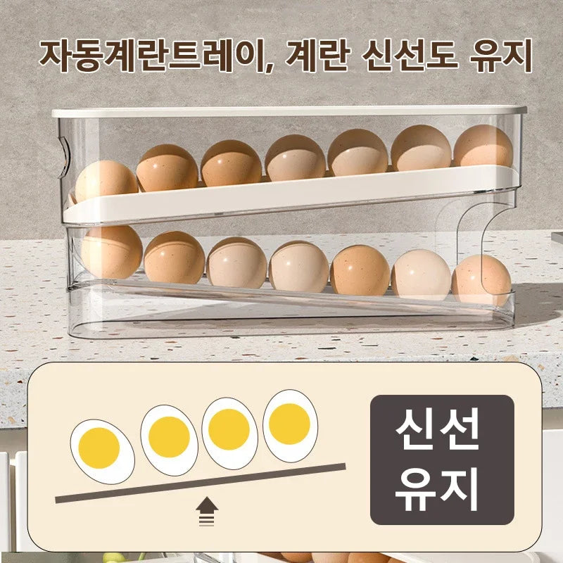 Slide Type Egg Carton Double Automatic Egg Roller