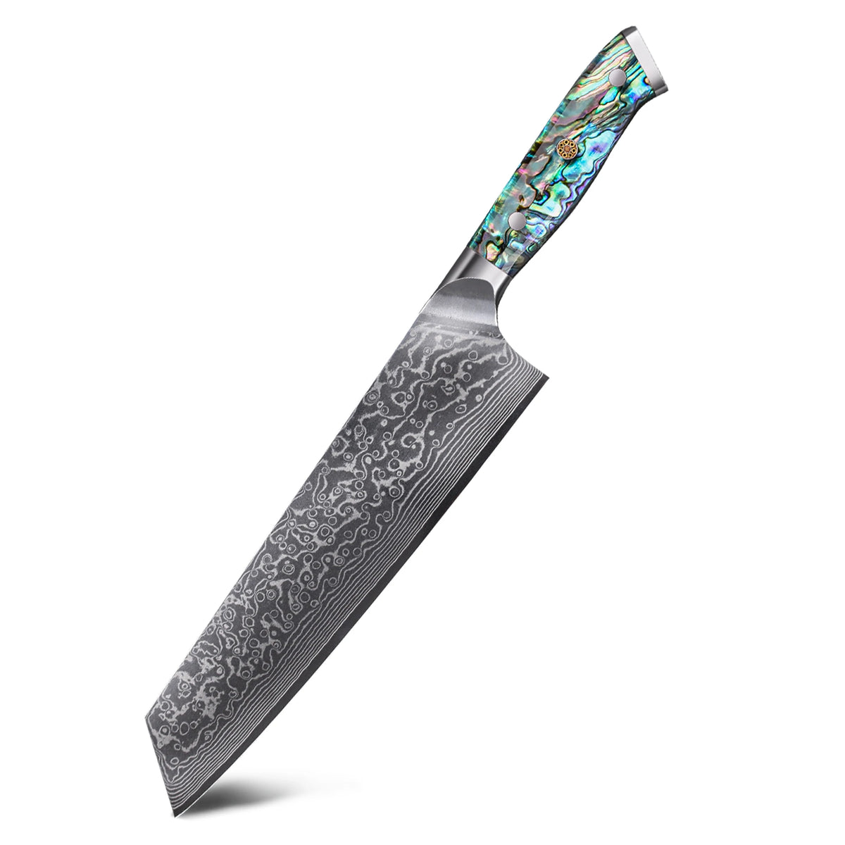 1-7 Chef Knife Super Sharp Japanese Damascus Steel