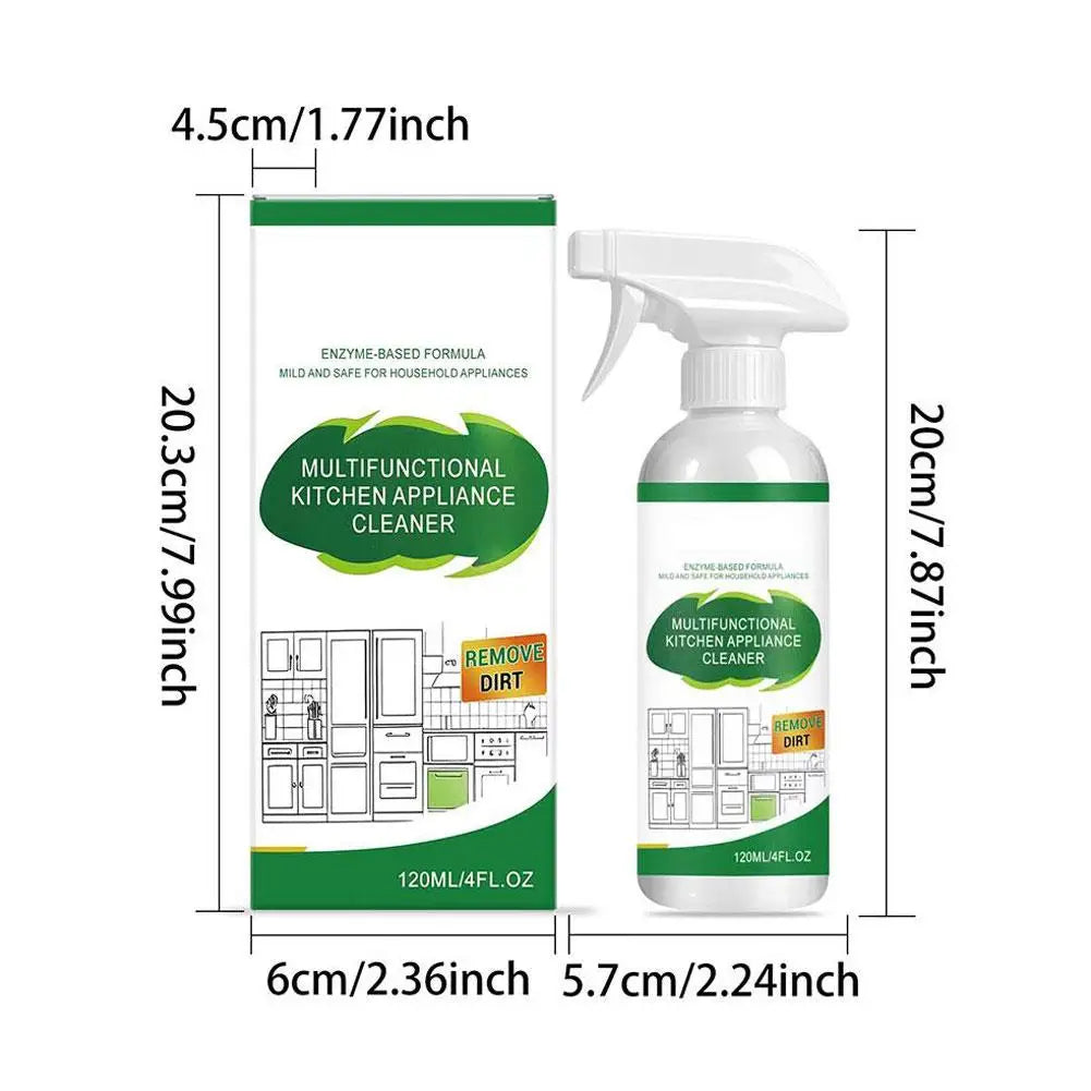 120ml Appliance Grease Cleaner Multi-Purpose Heavy Oil Stain