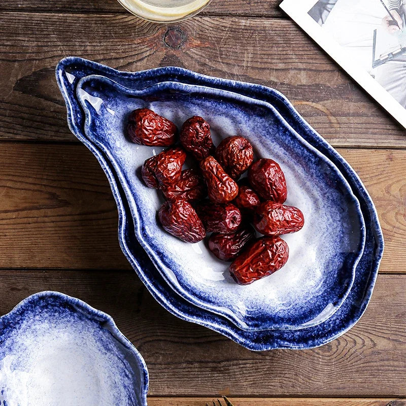 Japanese Restaurant Retro Creative Ceramic Kiln Change Tableware
