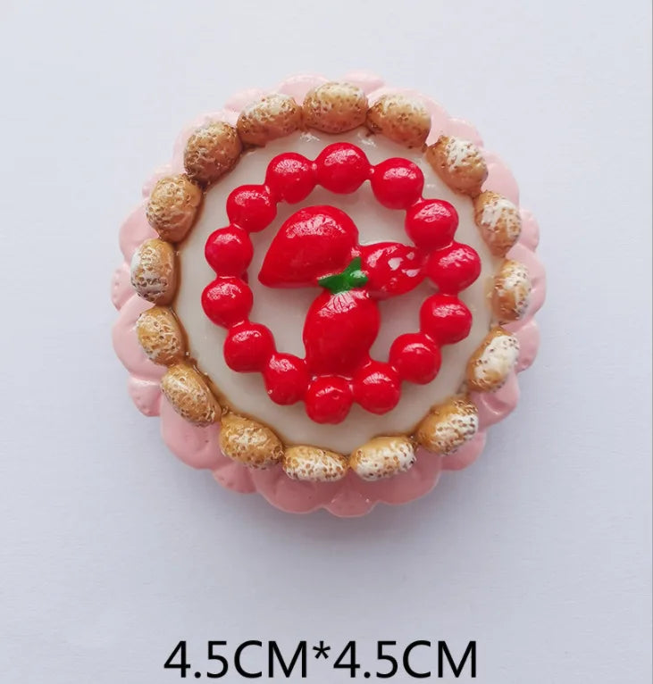 Girl Is Cute Creative Resin Refrigerator Magnets Emulating