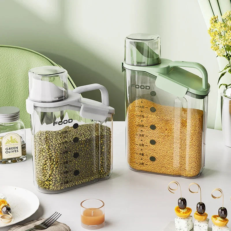 Airtight Food Storage Containers Cereal Dispenser Cereal