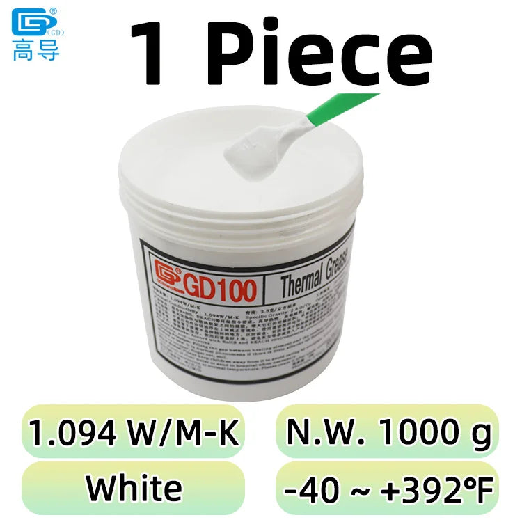 Gd900 Gd007 Gd-2 Thermal Grease Net Weight 1000g