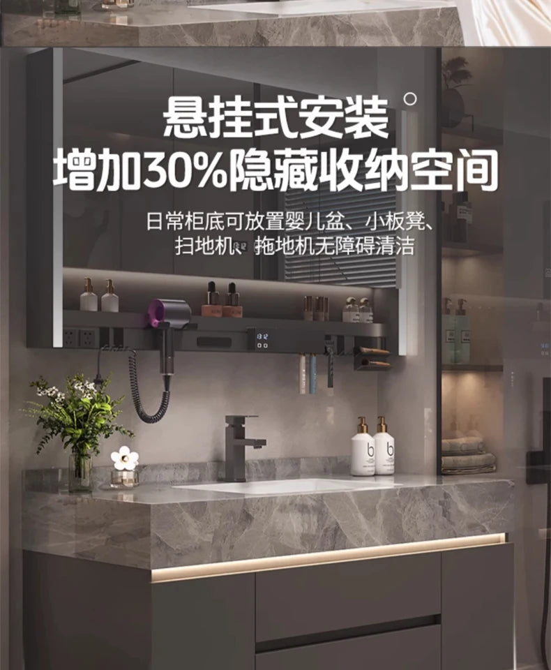 Paper Drawers Bathroom Cabinet Organizer Storage Mirror Toilet
