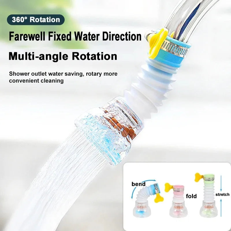 Universal 360 Rotation Faucet Bubbler Swivel Water Saving