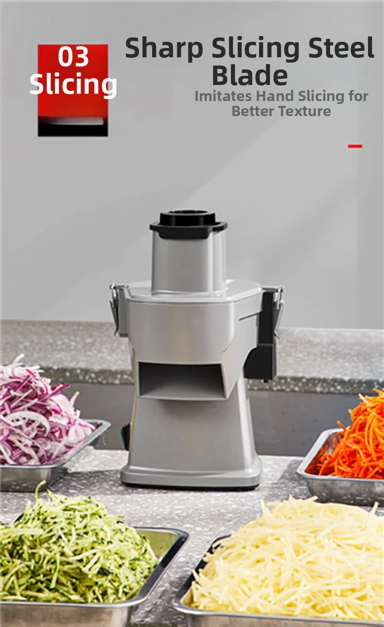 Commercial Multi-Function Electric Vegetable Cutter Automatic