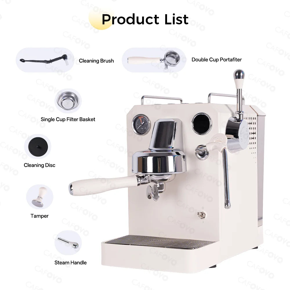 Gemilai Owl Pro3006h Small Semi-Automatic Coffee Machine Freshly