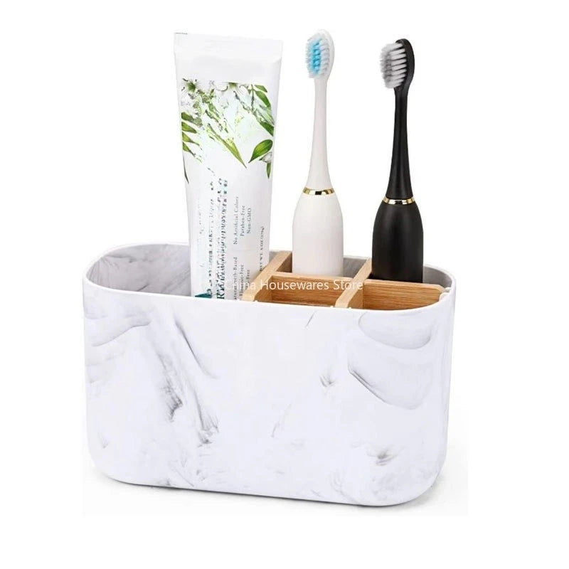 Toothbrush Holder Electric Brushes Bathroom Counter Organizer