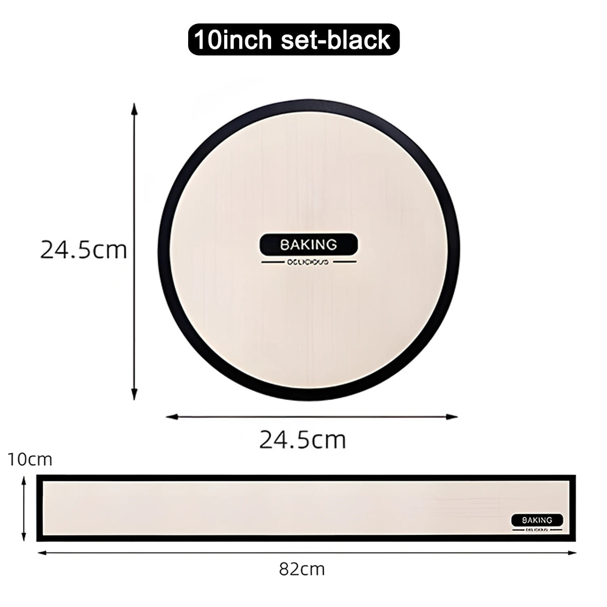 Silicone Baking Mat 10 Inch Cake Pan Easy